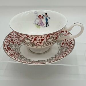 The English Ladies Co & Disney Princess Wedding Teacup and Saucer : Ariel.